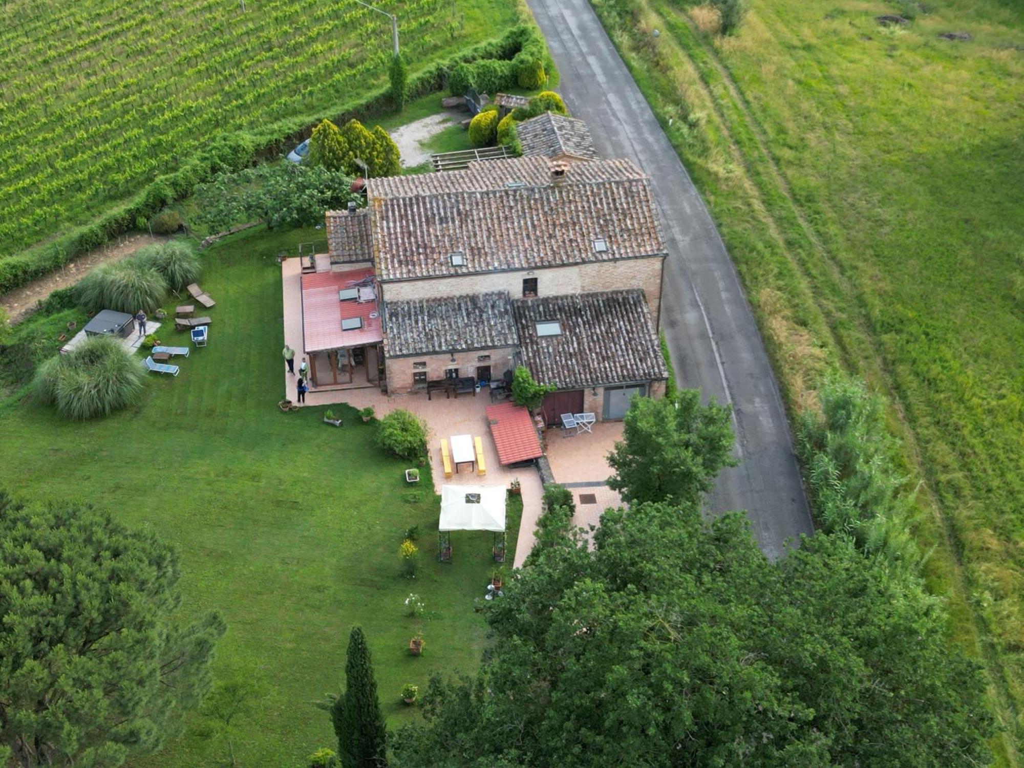 Il casale di Sandra Chiusi Esterno foto